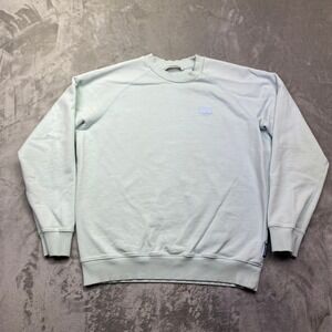 Scotch Soda Light Blue Crewneck Sweatshirt Mens Size L Organic Cotton Grunge